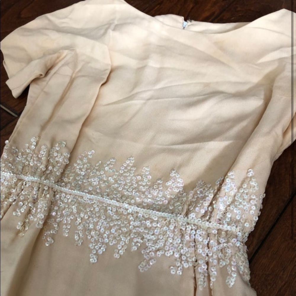 Antique sequin wiggle dress summer dress pin up burlesque